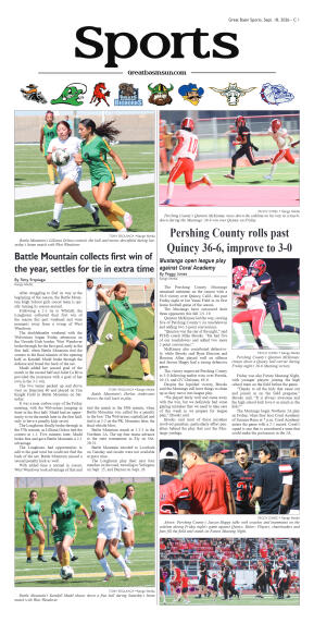 September 18, 2026 - Battle Mountain collects firs - page 1