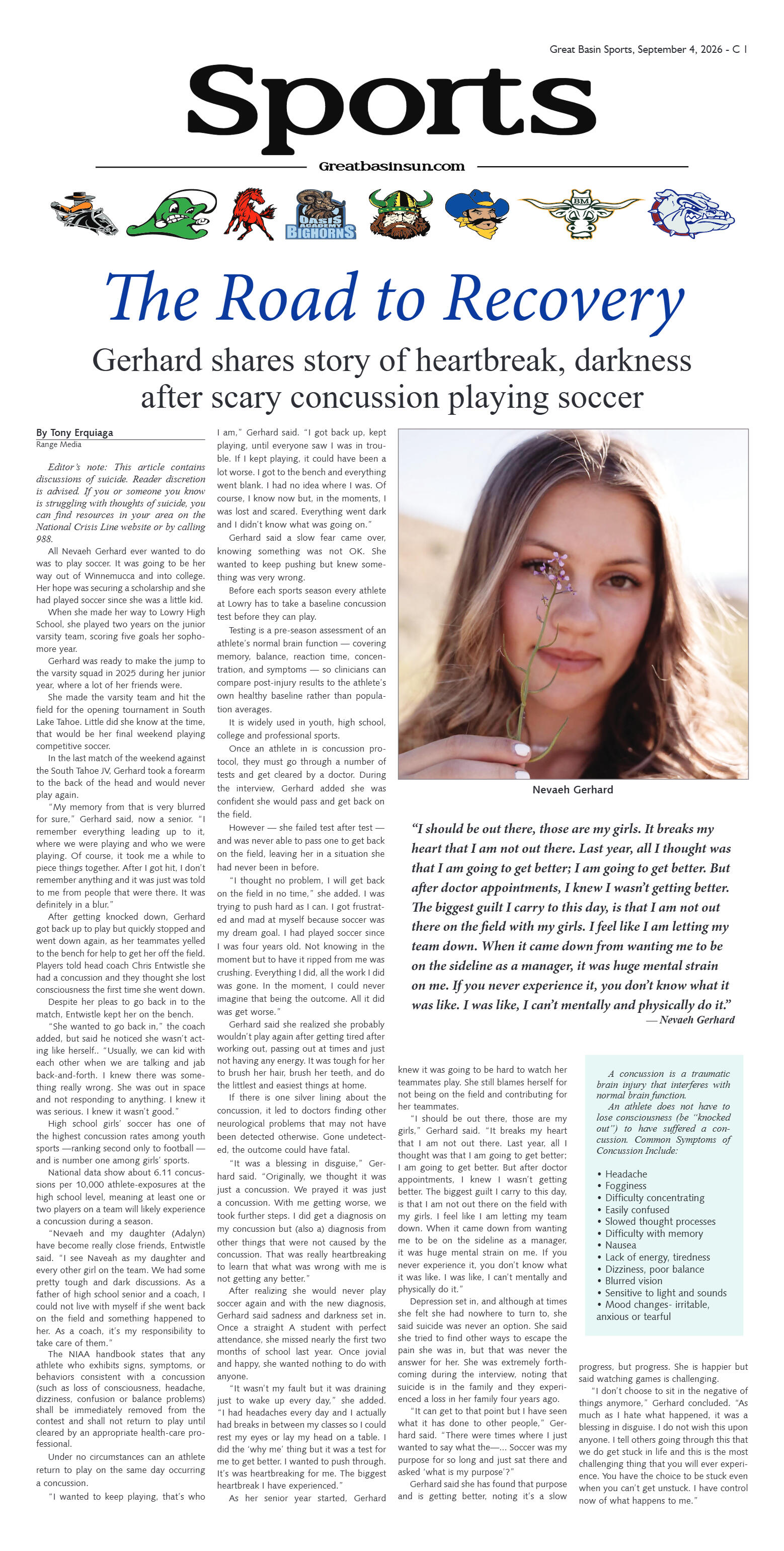 September 4, 2026 - The Road to Recovery - page 1