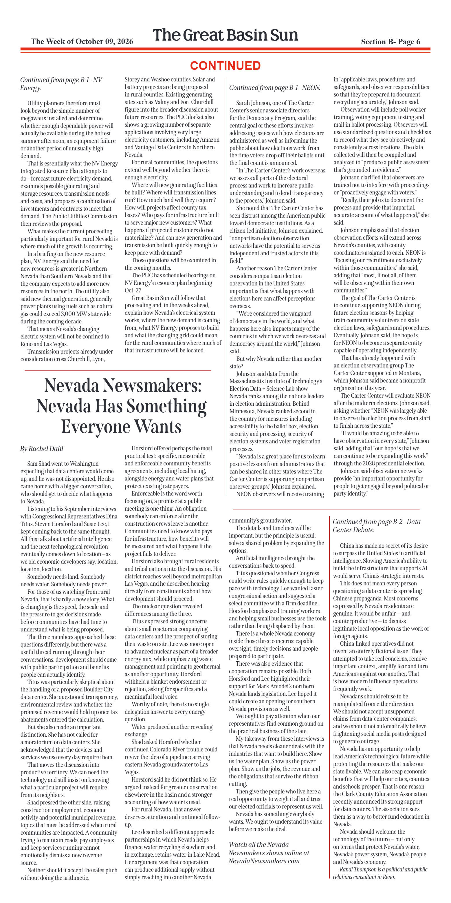 October 9, 2026 - Nevada Updates Opportunity Zones - page 6