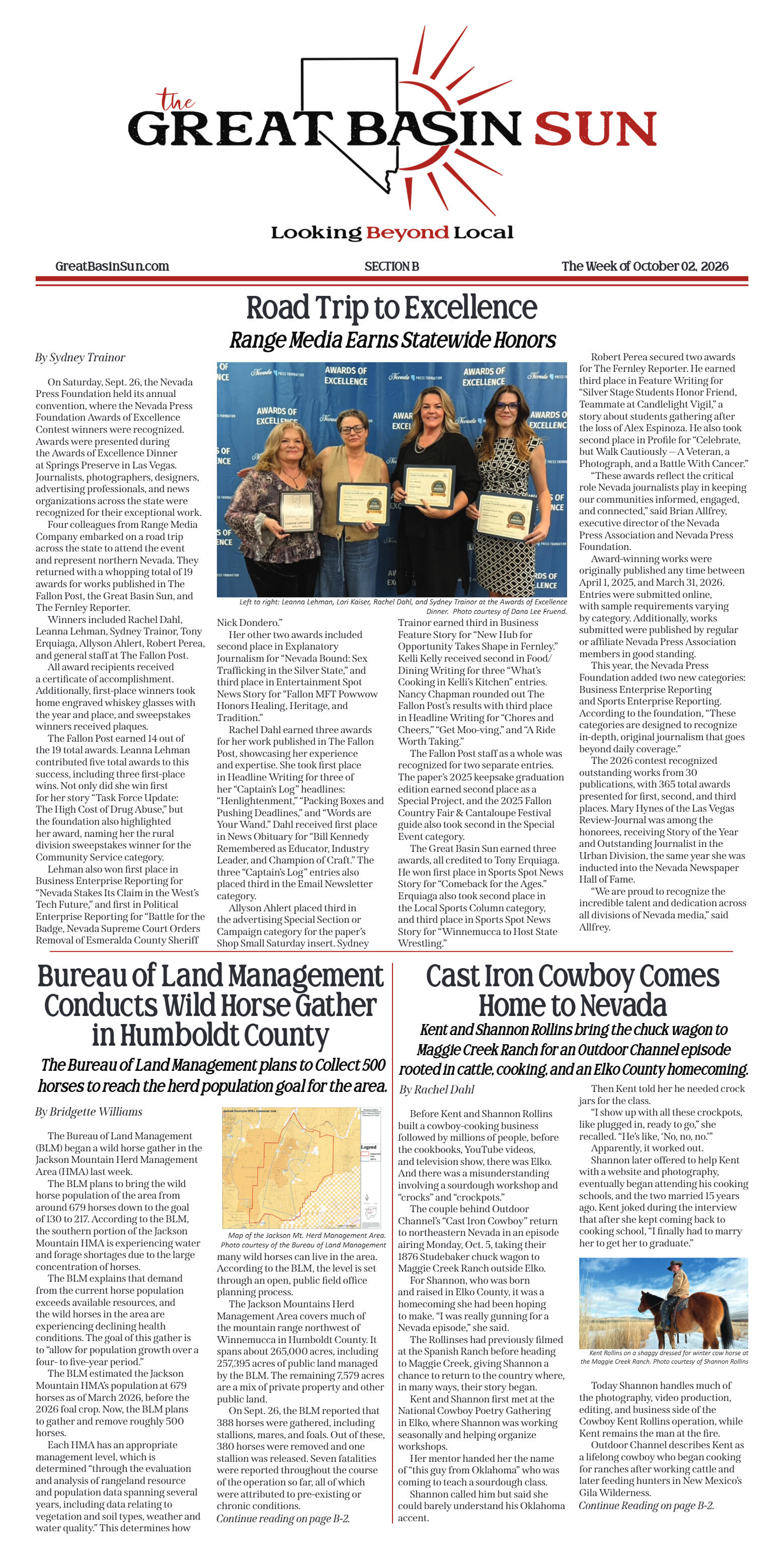 October 2, 2026 - Road Trip to Excellence - page 1