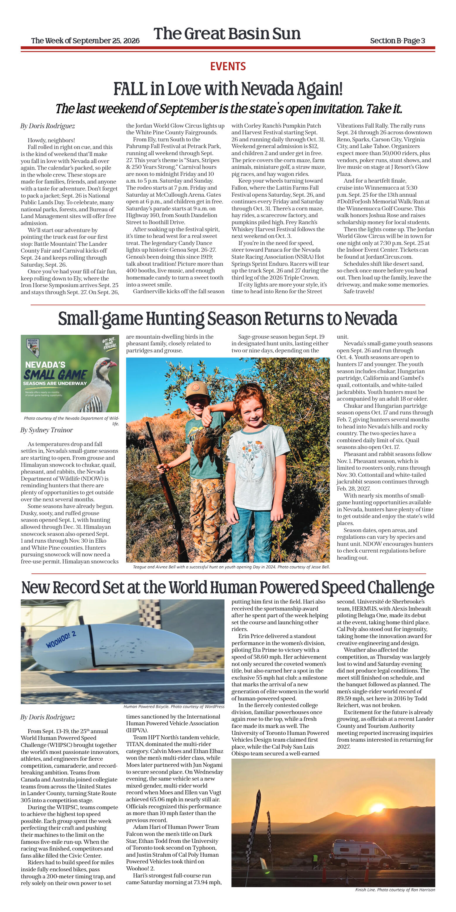 September 25, 2026 - Two Lands Bills Await Senate  - page 3