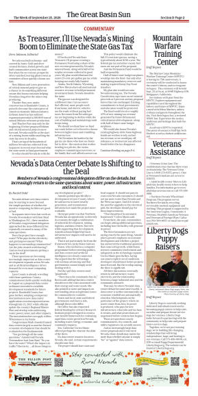 September 25, 2026 - Two Lands Bills Await Senate  - page 2