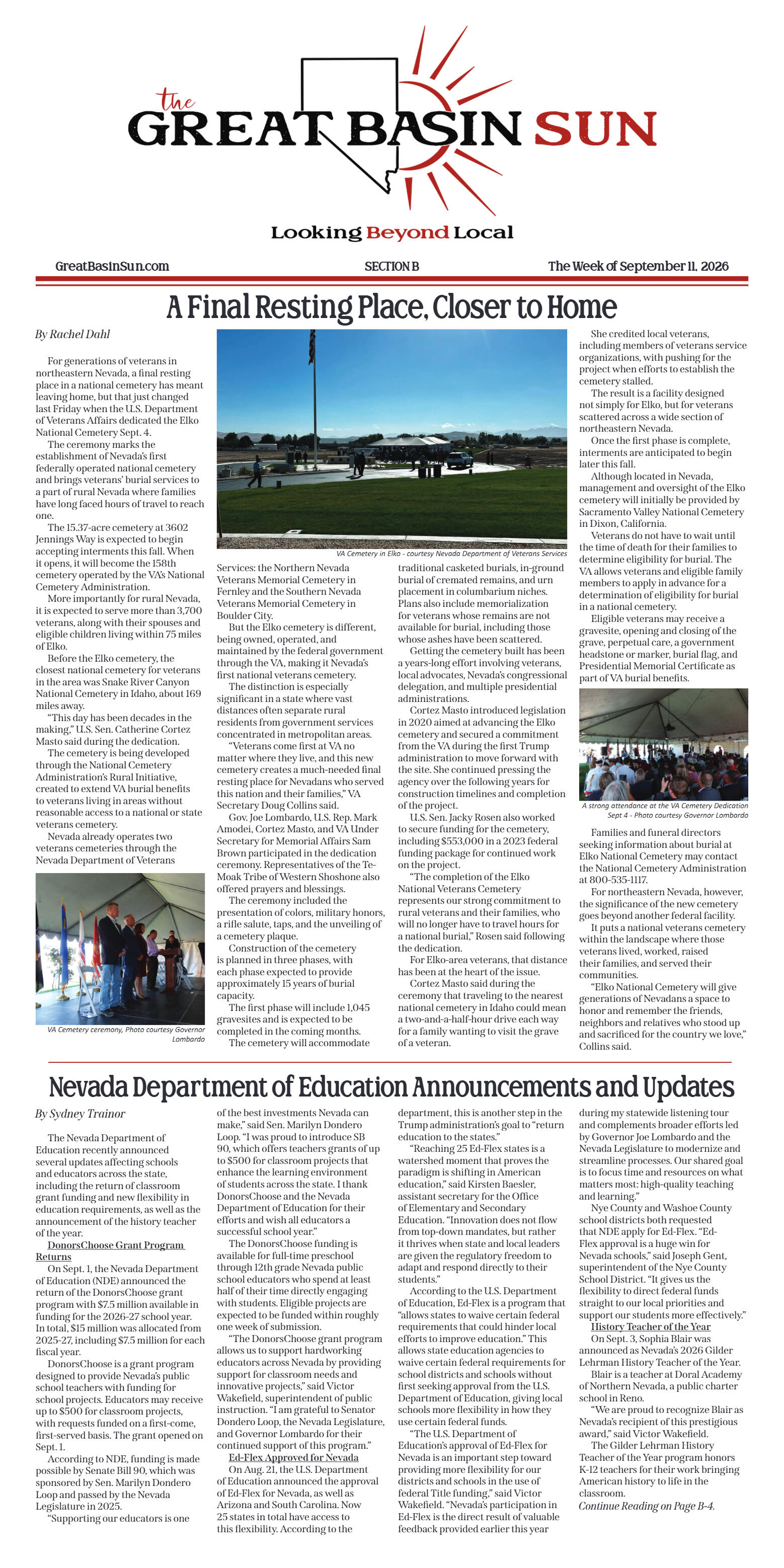 September 11, 2026 - A Final Resting Place, Closer - page 1