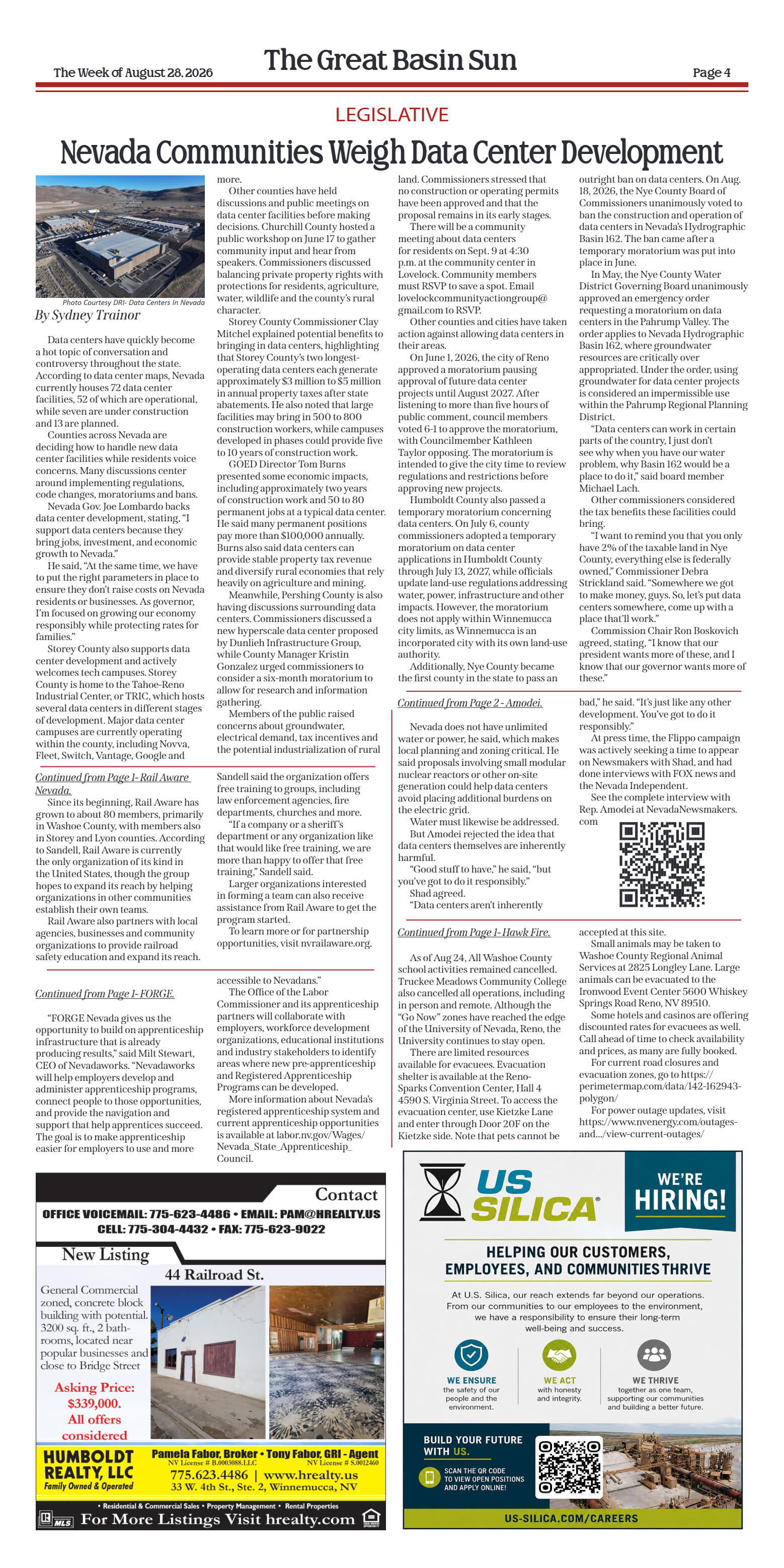 August 28, 2026 - Rail Aware Nevada Promotes Cross - page 4