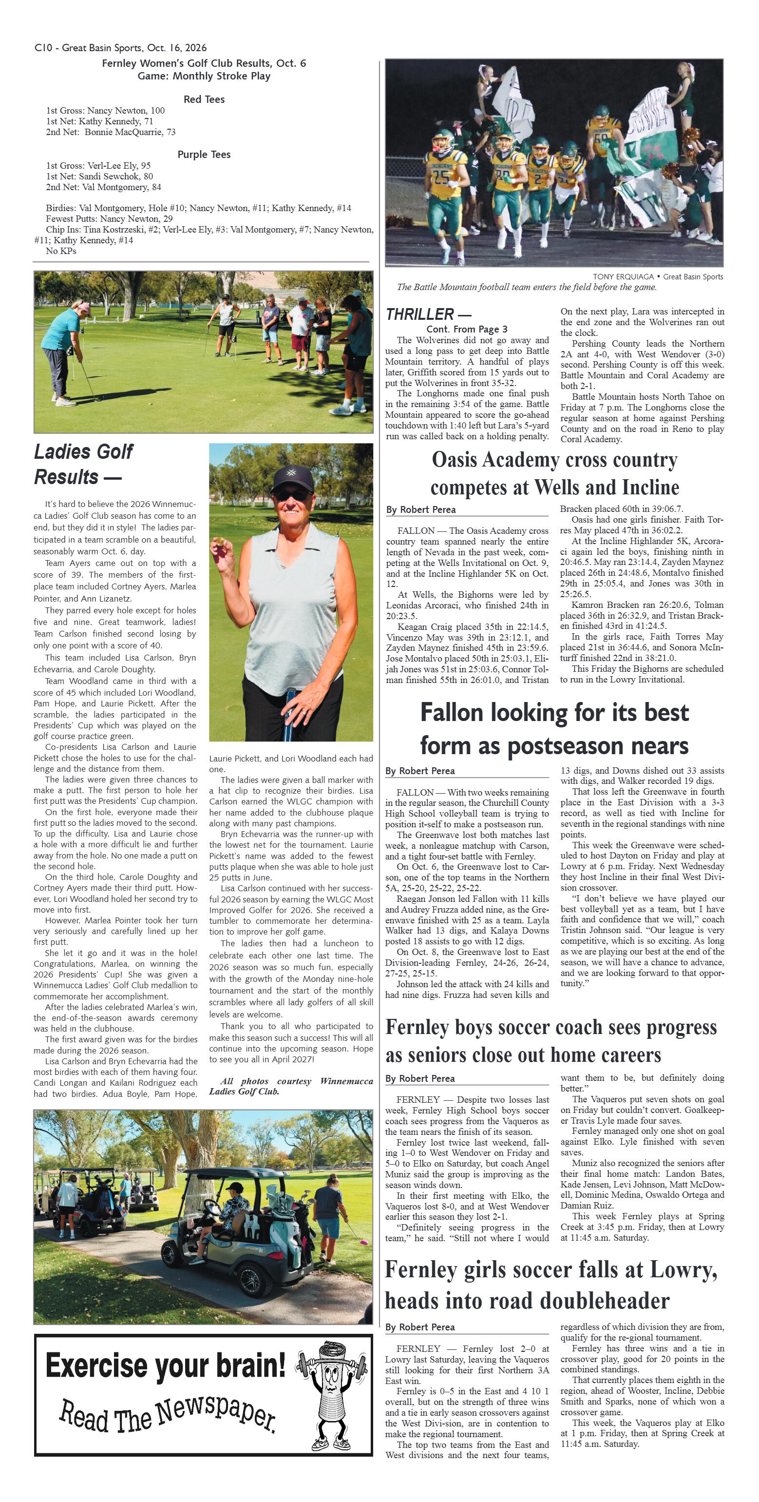 October 16, 2026 - Runnin’ With the Wolves - page 10