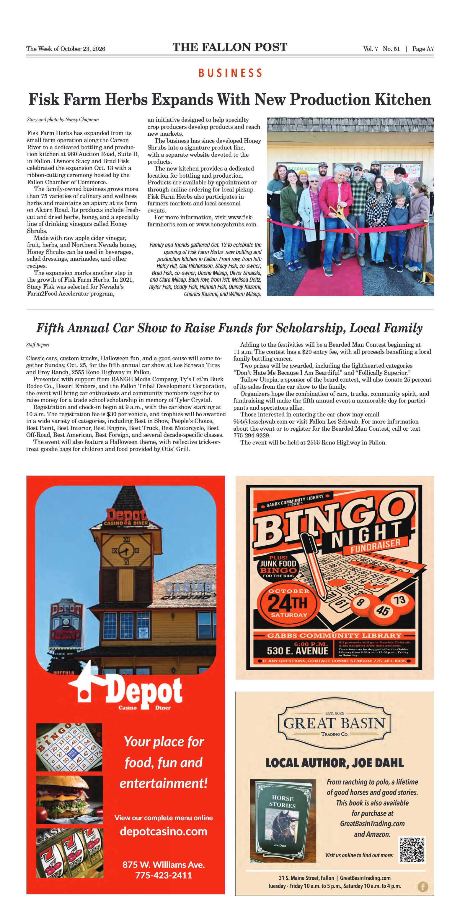 The Fallon Post Oct. 23, 2026: Three Missing Child - page 7