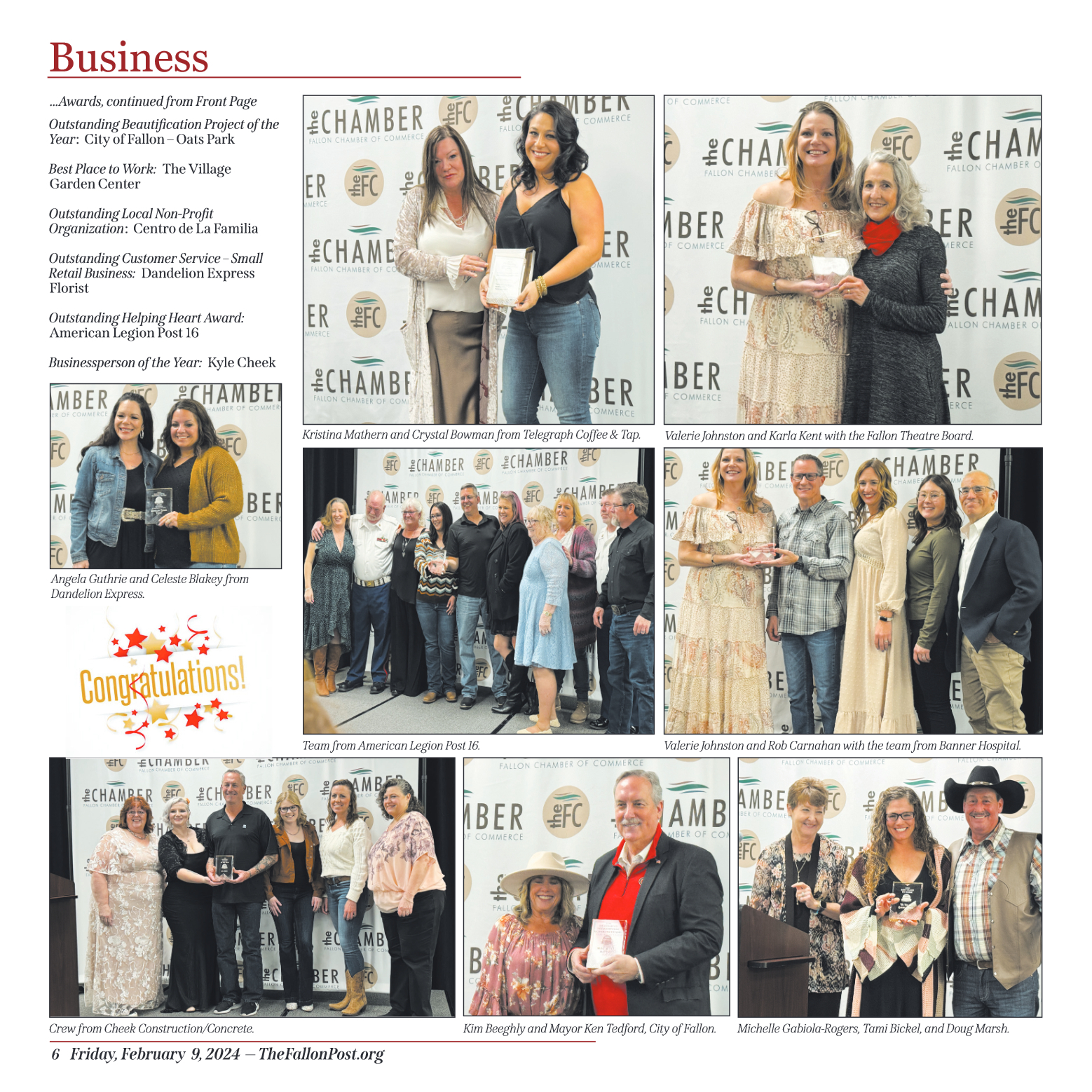 February 9, 2024 - Fallon Chamber of Commerce Reco - page 6