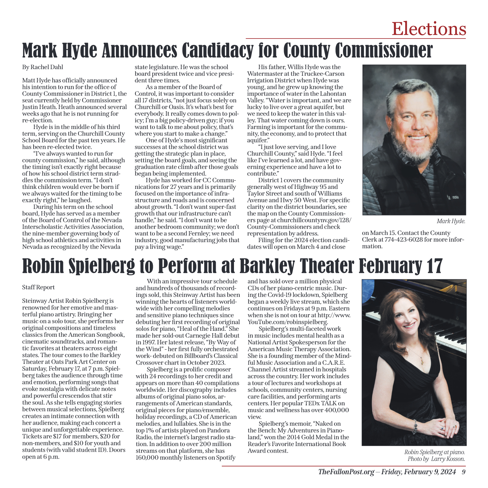 February 9, 2024 - Fallon Chamber of Commerce Reco - page 9