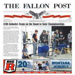 February 16, 2024 - CCHS Robotics Team on the Road - page 1
