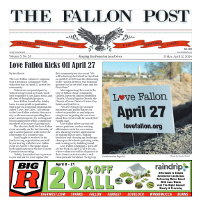 April 12, 2024 - Love Fallon Kicks Off April 27 - page 1