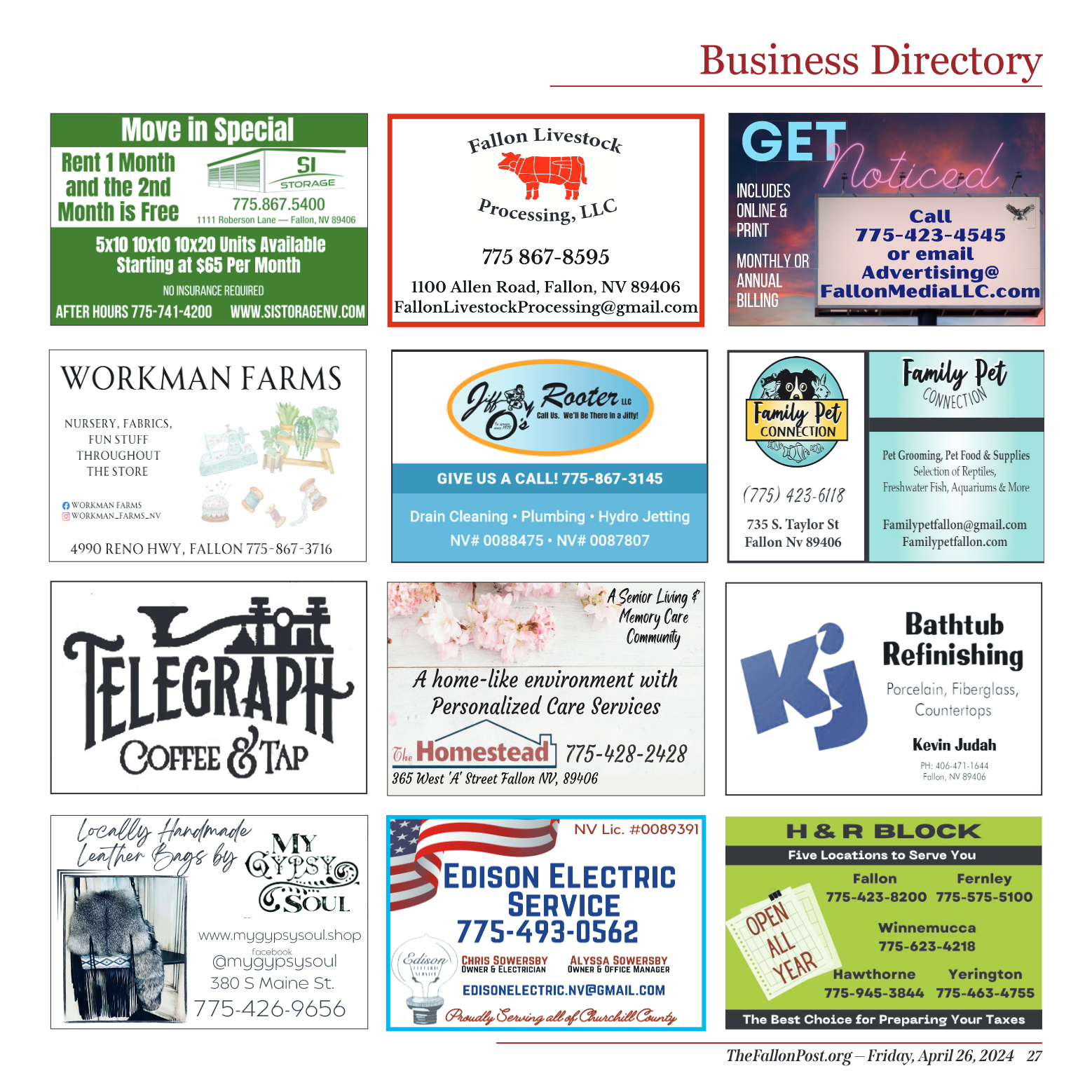 April 26, 2024 - 85th Annual Jr. Livestock Show & - page 27