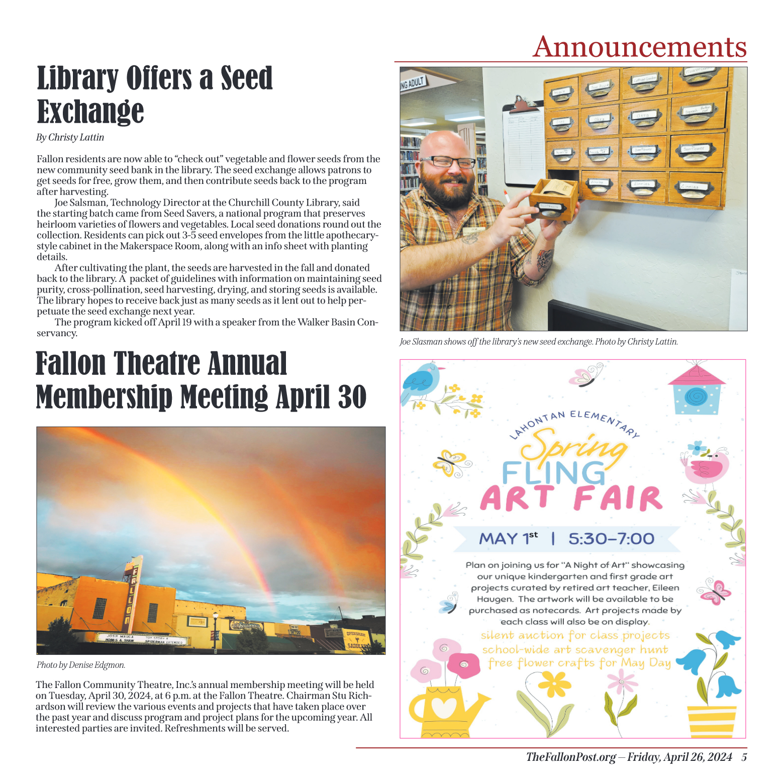 April 26, 2024 - 85th Annual Jr. Livestock Show & - page 5