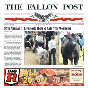 April 26, 2024 - 85th Annual Jr. Livestock Show &  - page 1