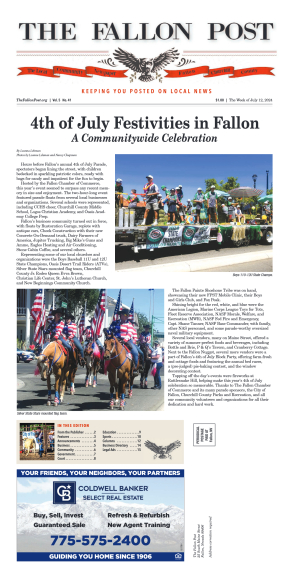 July 12, 2024 - 4th of July Festivities in Fallon: - page 1