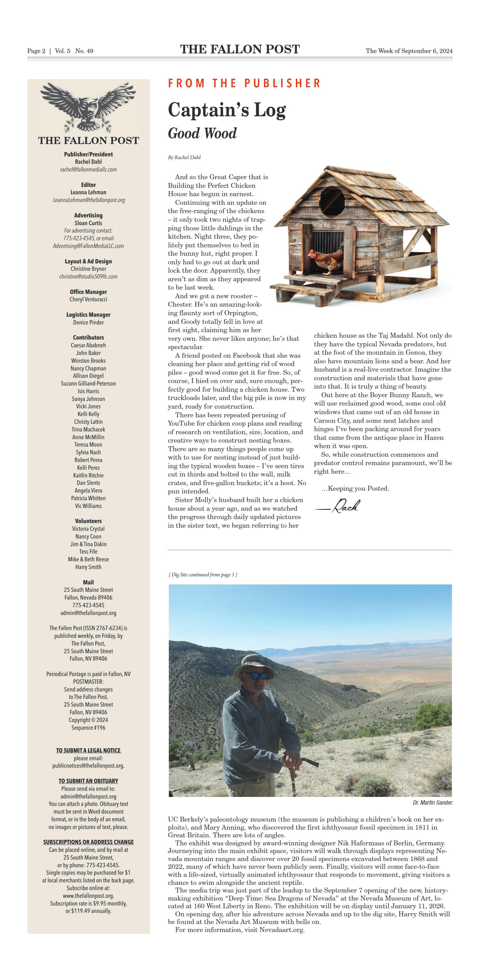 September 6, 2024 - Local Correspondent Tours wit - page 2