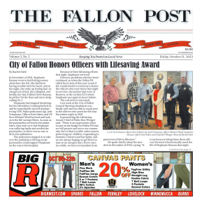The Fallon Post October 13 Edition - page 1
