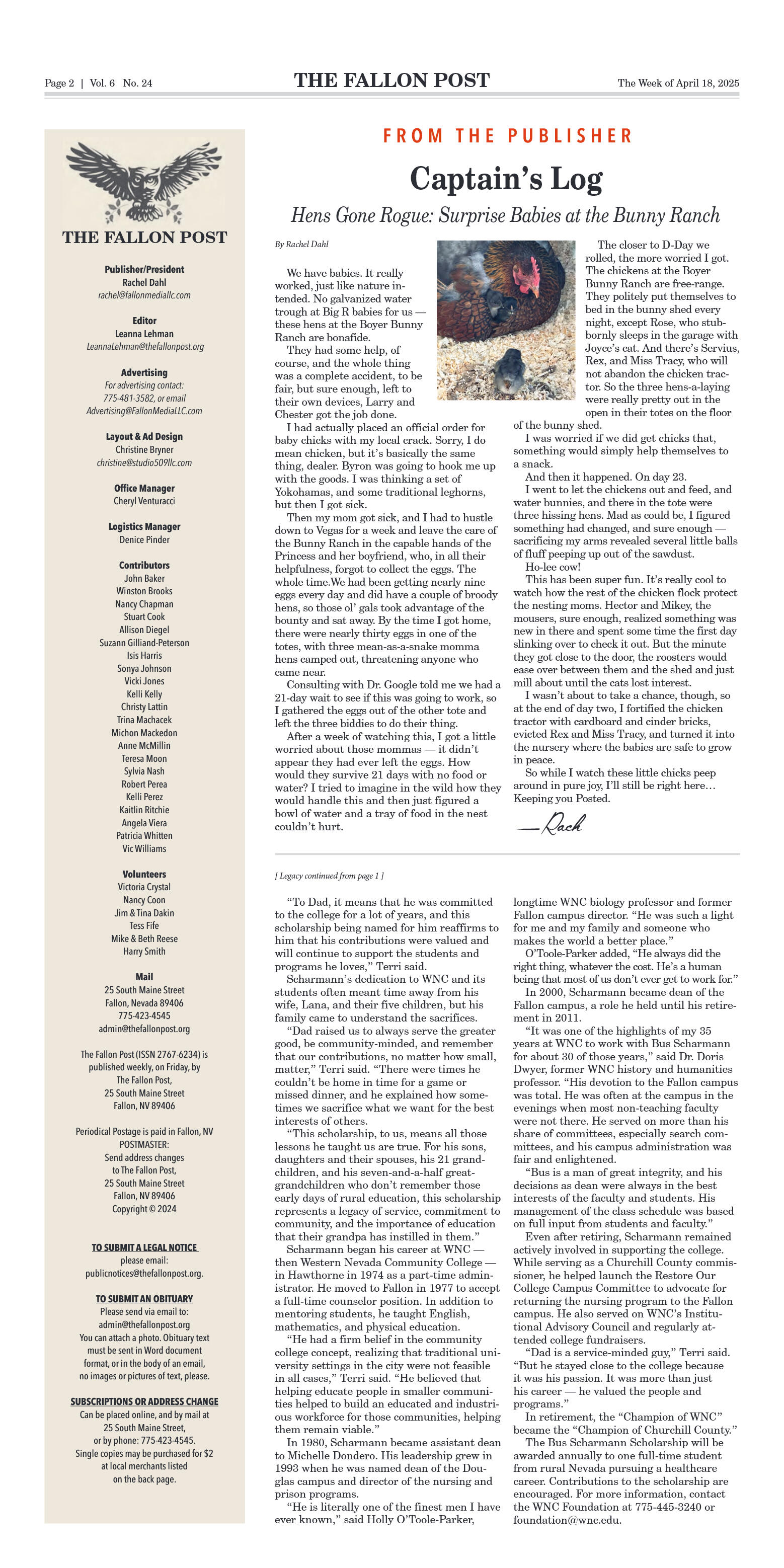 April 18, 2025 - BLM Proposes Wild Horse Gather in - page 2