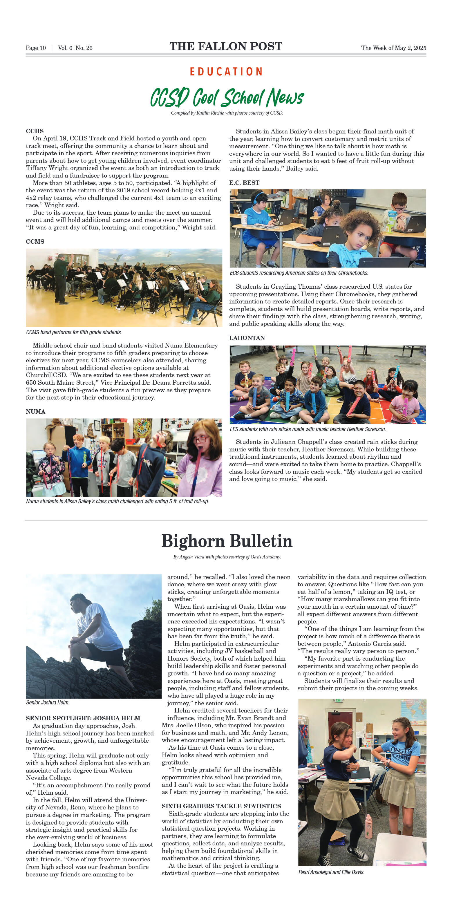 May 2, 2025 Fallon Youth Turn Out in Force for Glo - page 10