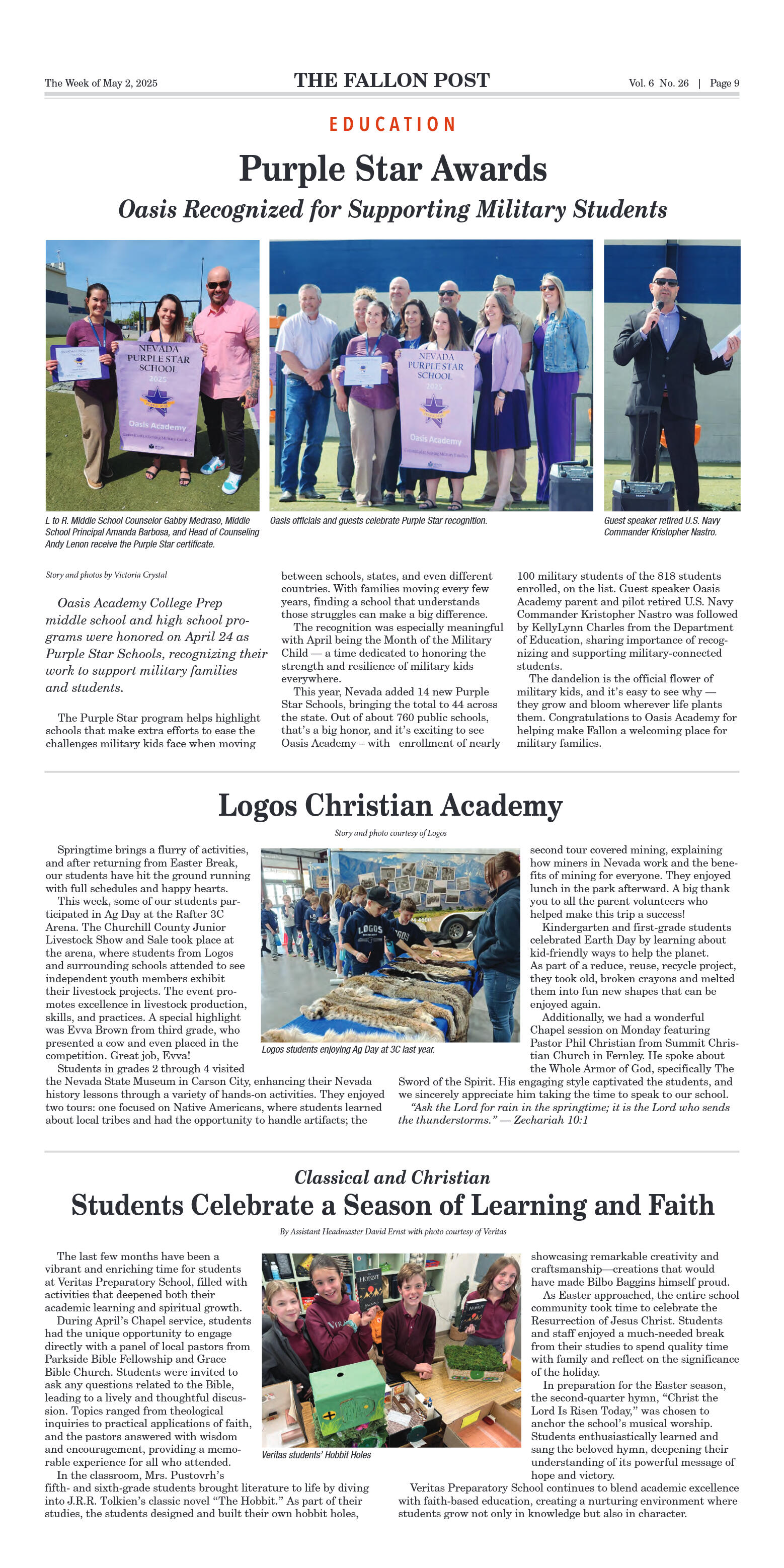 May 2, 2025 Fallon Youth Turn Out in Force for Glo - page 9