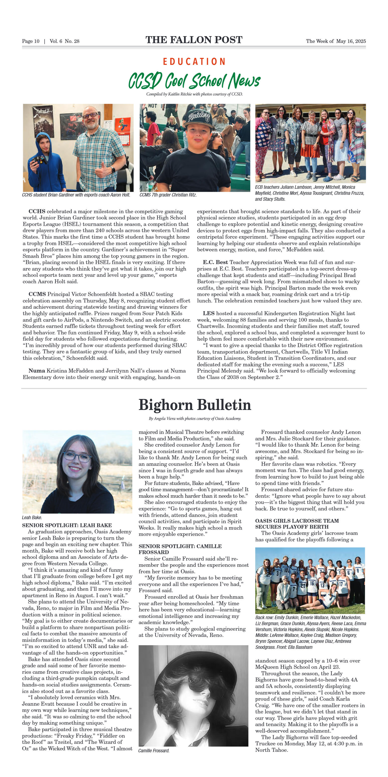 May 16, 2025 - Behind the Buzz - page 10
