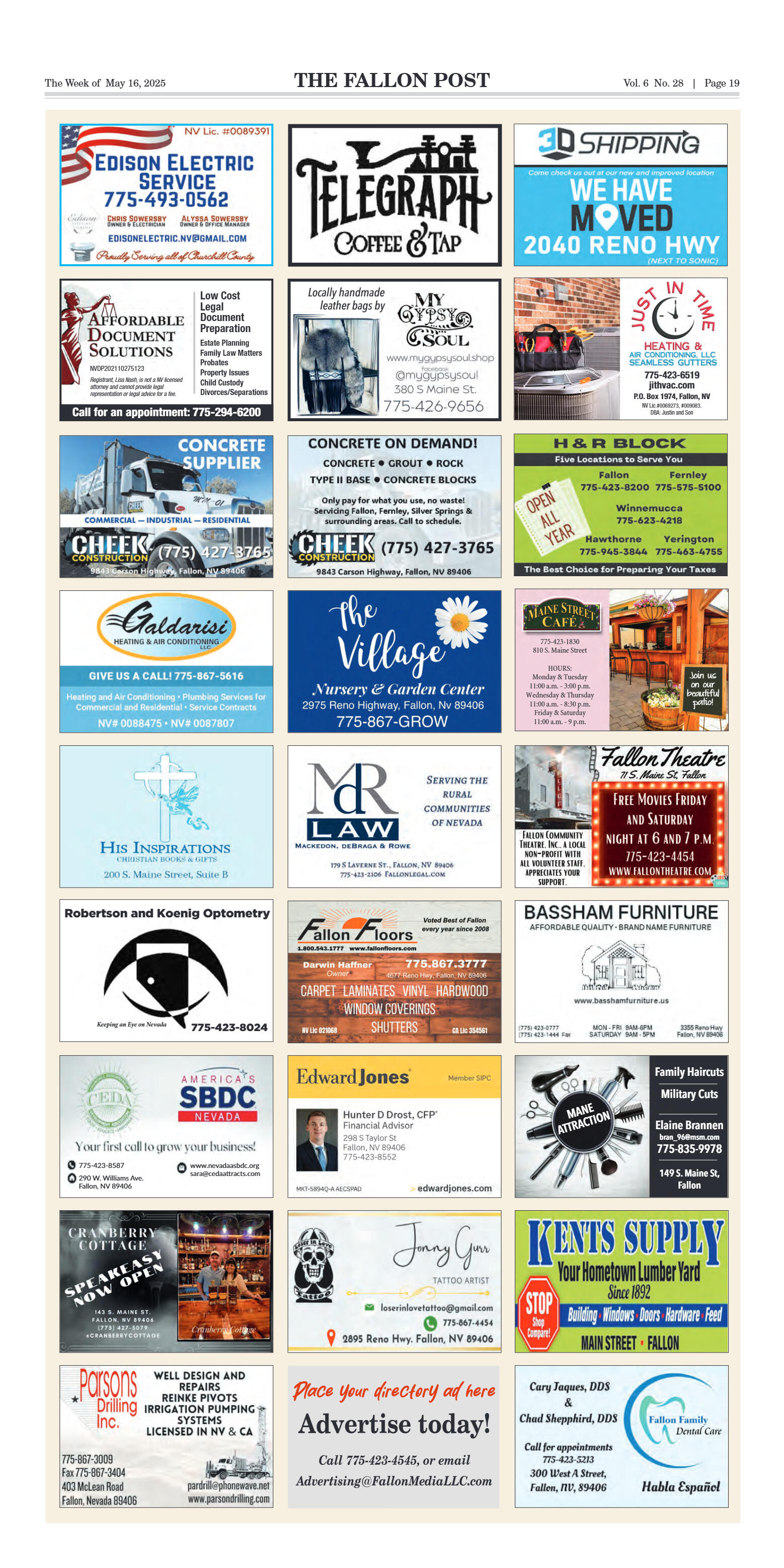 May 16, 2025 - Behind the Buzz - page 19