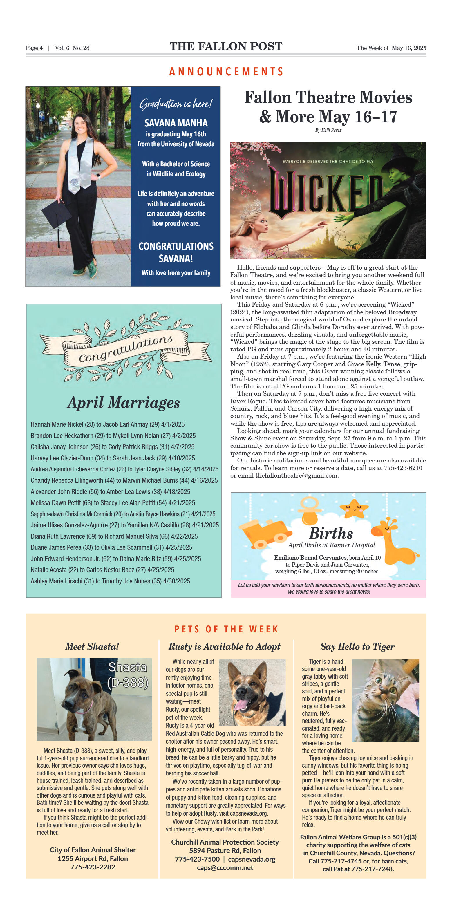 May 16, 2025 - Behind the Buzz - page 4