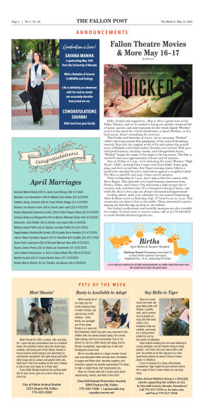 May 16, 2025 - Behind the Buzz - page 4