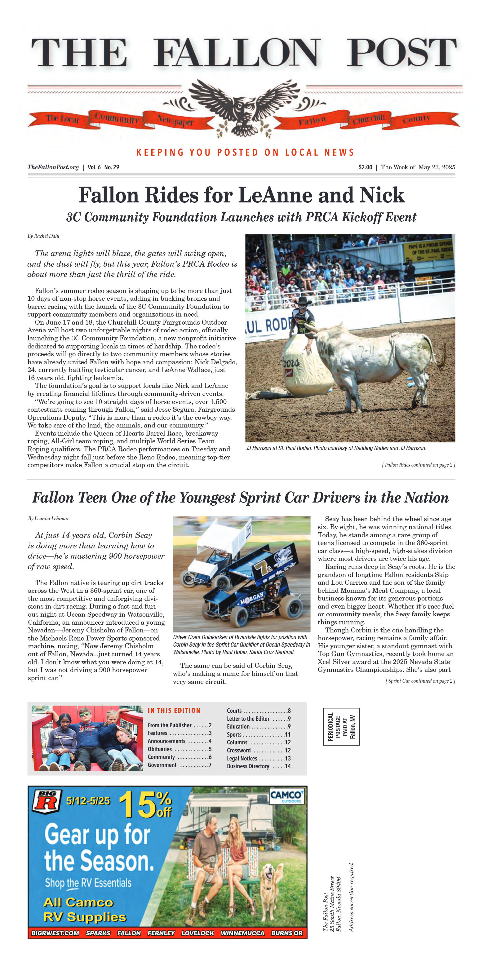 May 23, 2025 - Fallon Rides for LeAnne and Nick, 3 - page 1