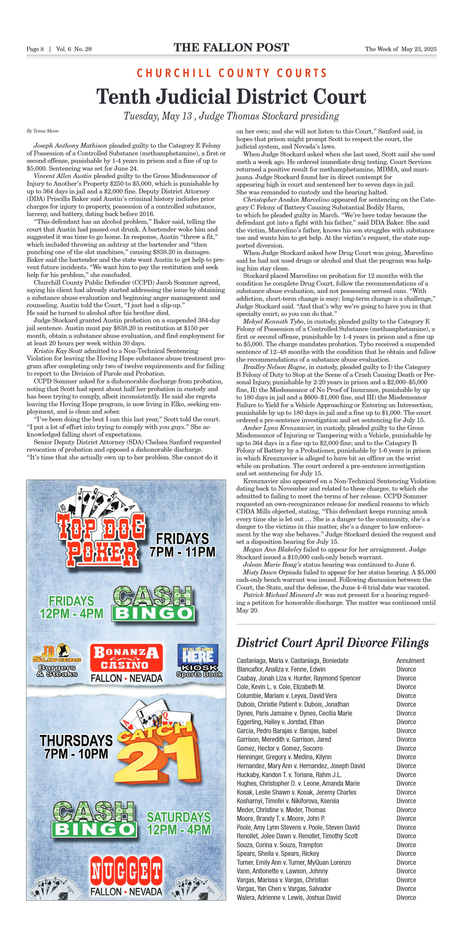 May 23, 2025 - Fallon Rides for LeAnne and Nick, 3 - page 8
