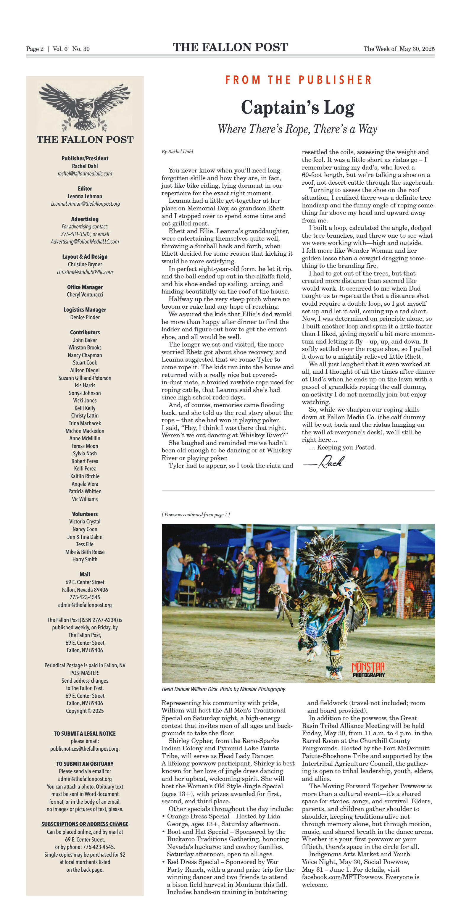 May 30, 2025 - MFT Powwow Returns - page 2
