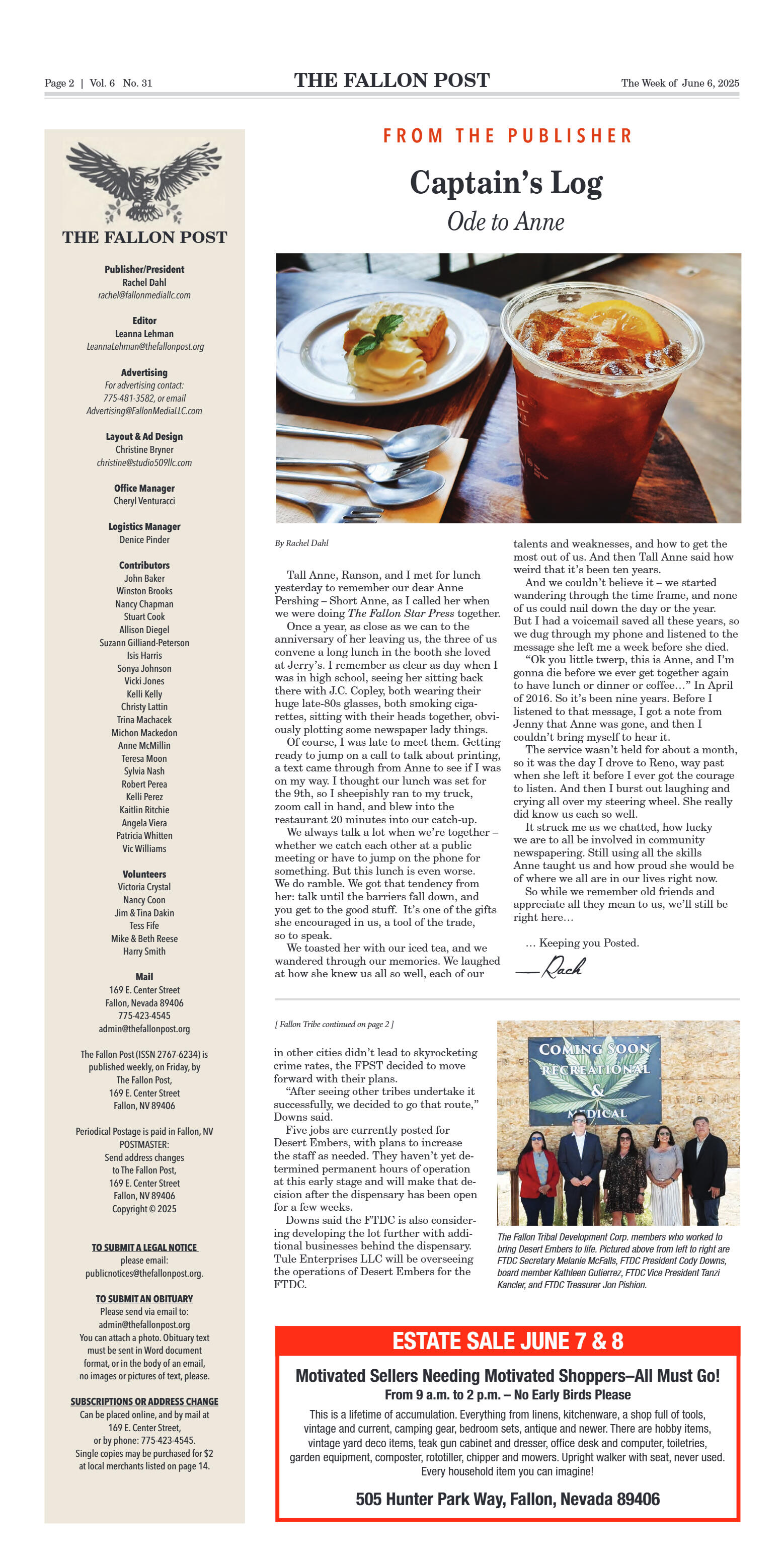Fallon Tribe Breaks Ground for New Dispensary - page 2