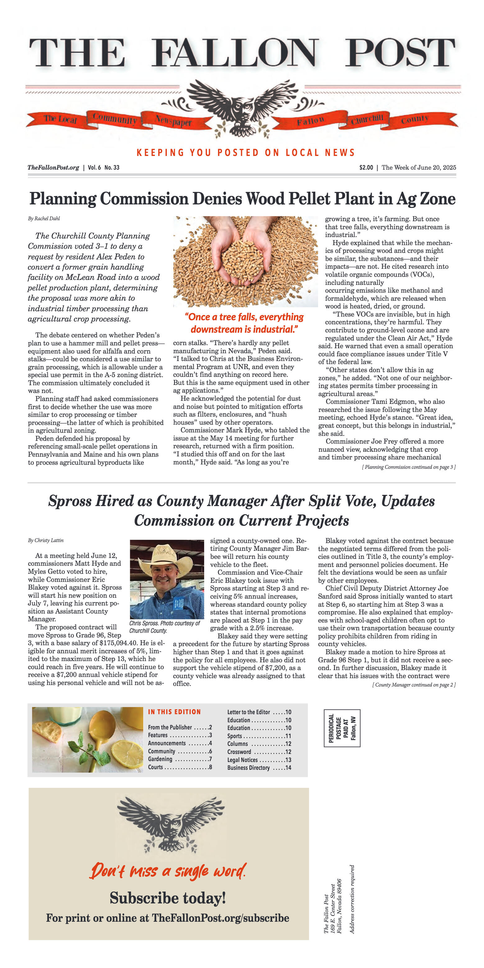 June 20, 2025 - Planning Commission denies Wood Pe - page 1